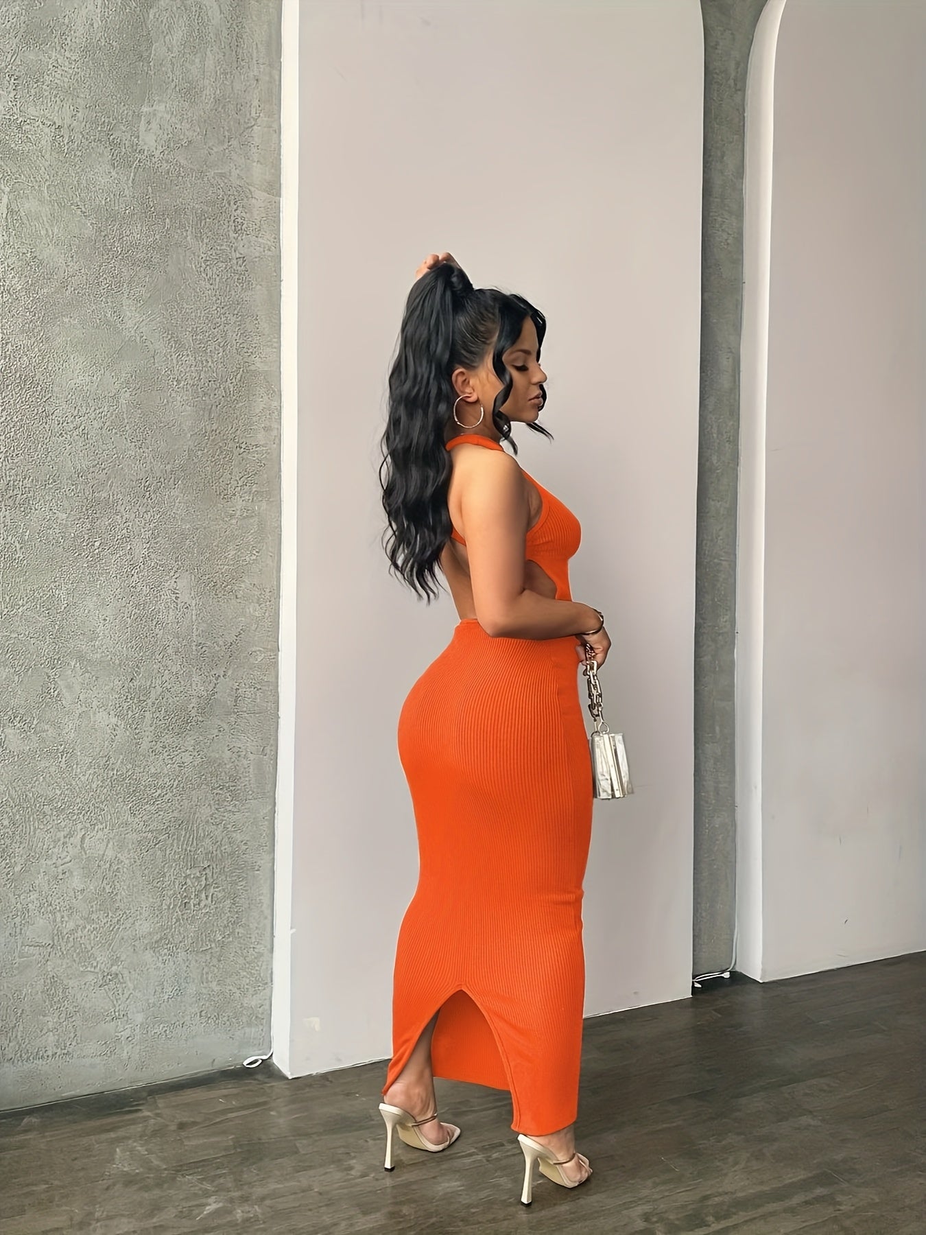 Women's Sexy Bodycon Maxi Dress