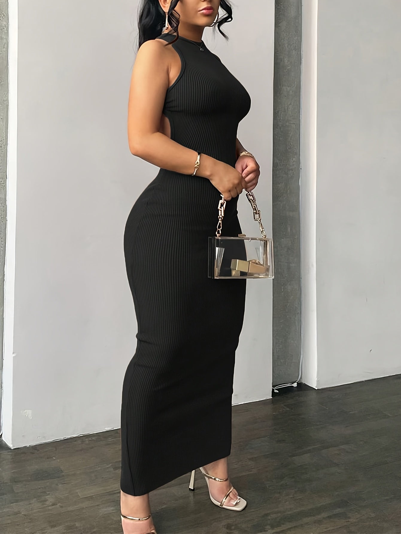 Women's Sexy Bodycon Maxi Dress
