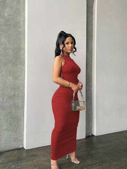 Women's Sexy Bodycon Maxi Dress