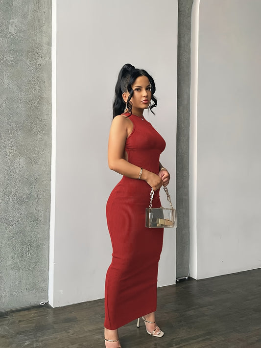Women's Sexy Bodycon Maxi Dress