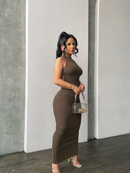 Women's Sexy Bodycon Maxi Dress