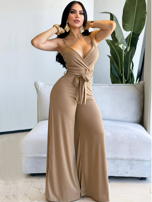 Women's Casual Sleeveless Wide-Leg Dress