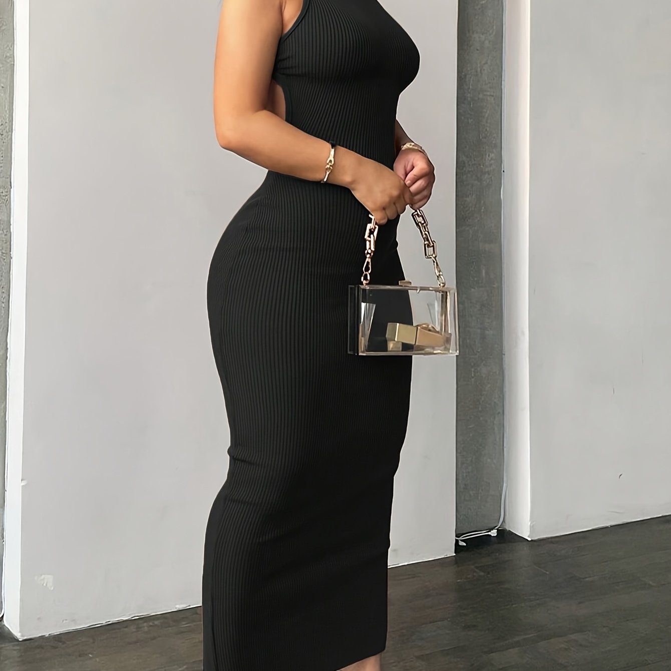 Women's Sexy Bodycon Maxi Dress