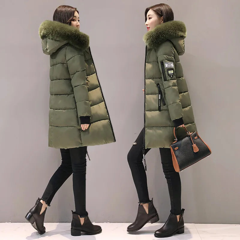 New Winter Women Parka Coats