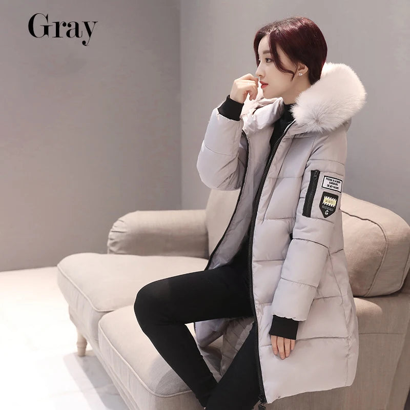 New Winter Women Parka Coats
