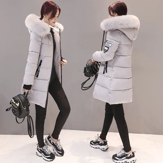 New Winter Women Parka Coats