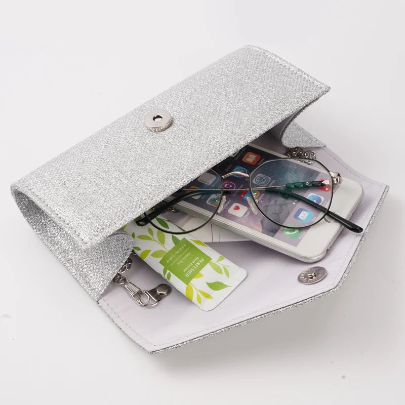 Glitter Envelope Handbag