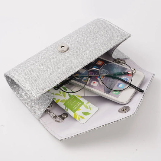 Glitter Envelope Handbag