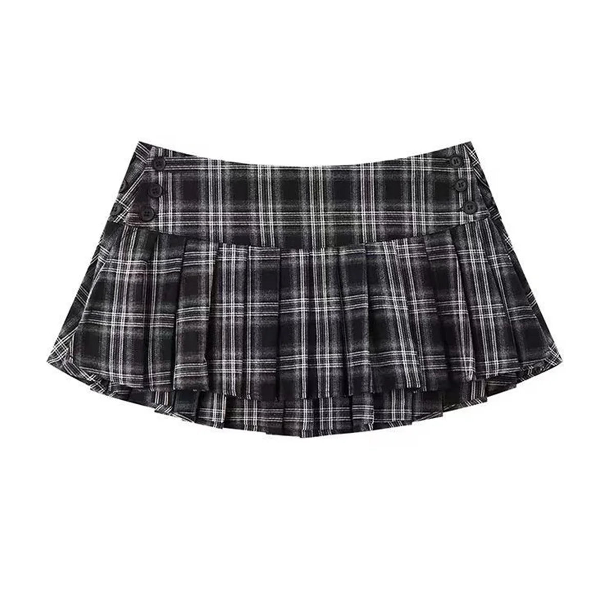 Cute Short Vintage Pleated Skirt