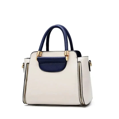 Stitching Striped Crossbody Bag