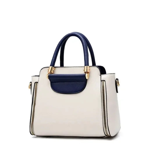 Stitching Striped Crossbody Bag