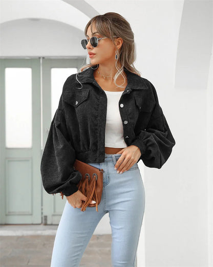 Corduroy Short Jacket