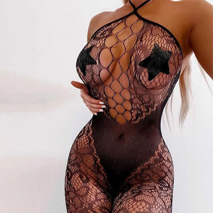 Erotic Crotchless & Sleeveless Lingerie