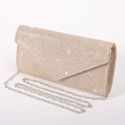 Glitter Envelope Handbag