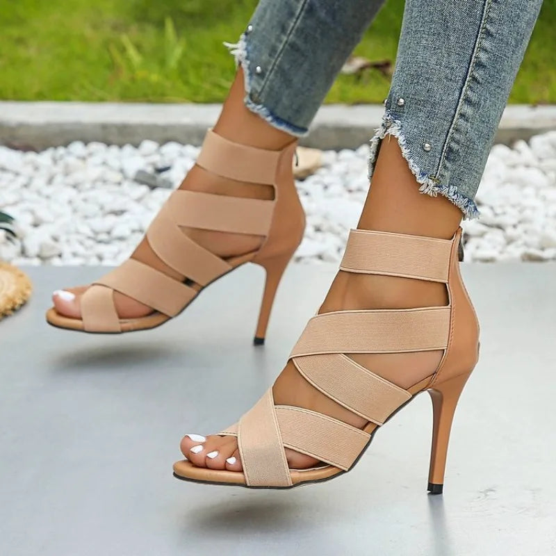 Sexy Open Toe Gladiator High Heel