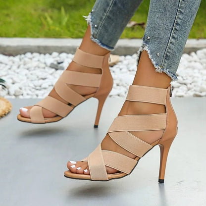 Sexy Open Toe Gladiator High Heel