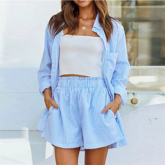 2 Pcs Women Casual Set