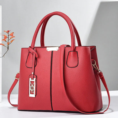 Designer Brand Leather Handbag