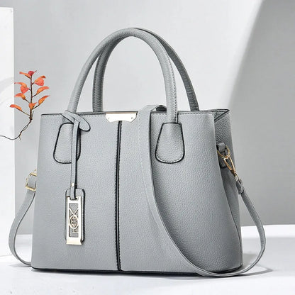 Designer Brand Leather Handbag