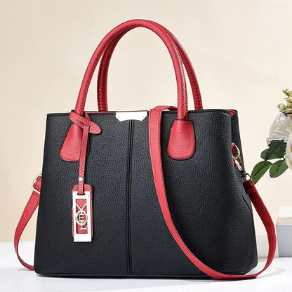 Designer Brand Leather Handbag