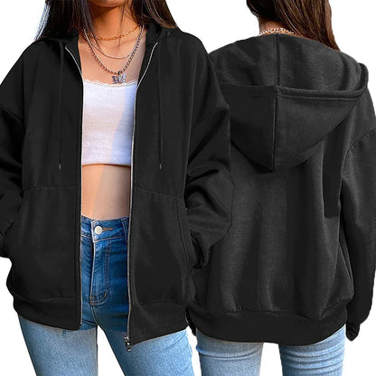 Paris Letter Printing Women's Jacket Coat