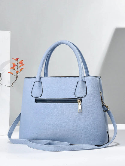 Designer Brand Leather Handbag
