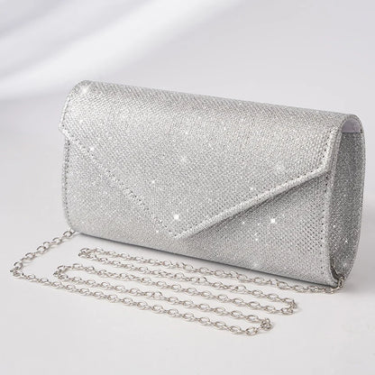 Glitter Envelope Handbag