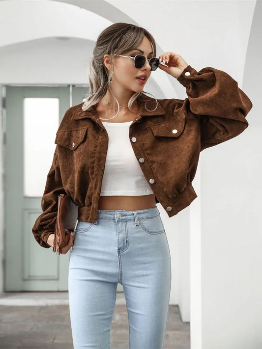 Corduroy Short Jacket