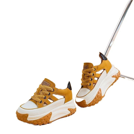 Lace Up Sport Breathable Casual Sneakers