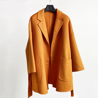 Women's Wool Water Ripple Coat