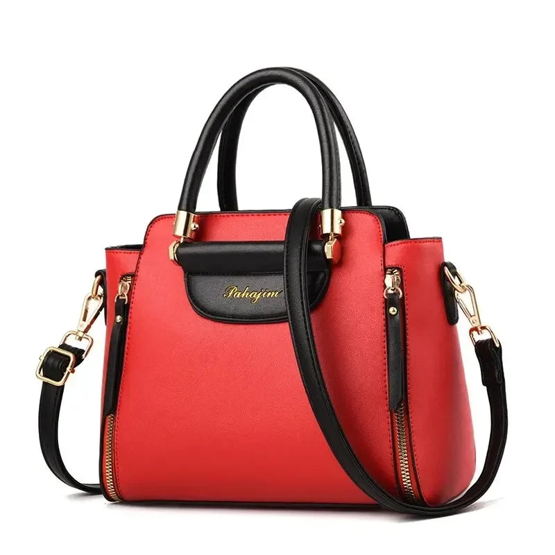 Stitching Striped Crossbody Bag