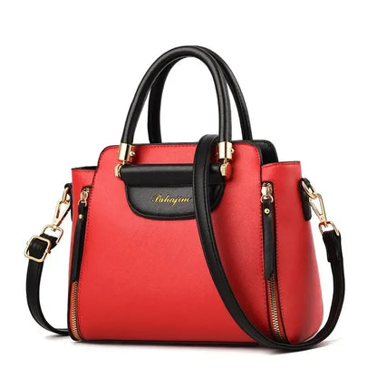 Stitching Striped Crossbody Bag