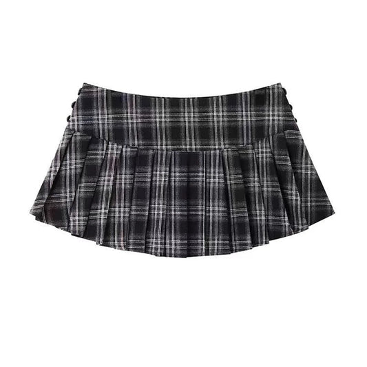 Cute Short Vintage Pleated Skirt