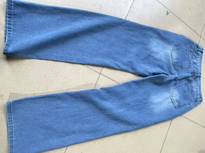 Y2k Elegant Splice Casual Trousers
