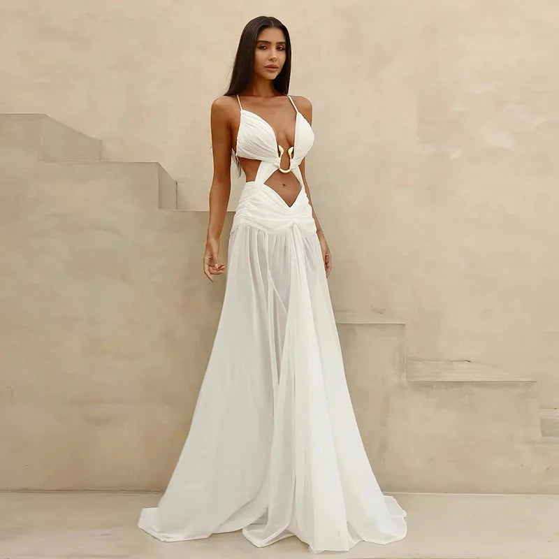 Sexy Hollow Out Party Dress