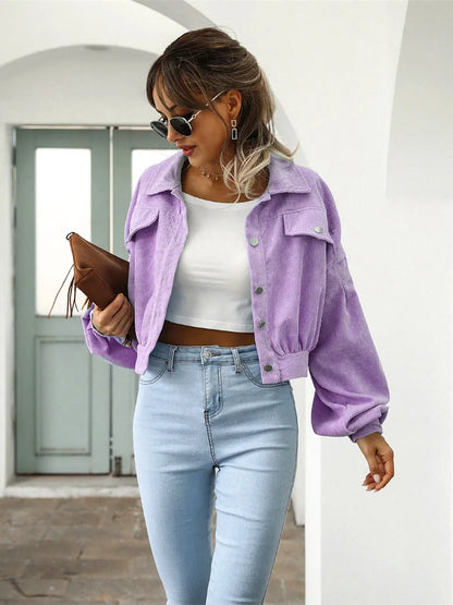 Corduroy Short Jacket