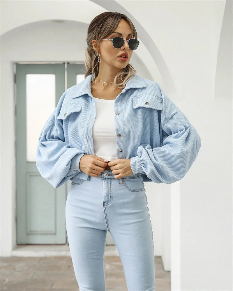 Corduroy Short Jacket