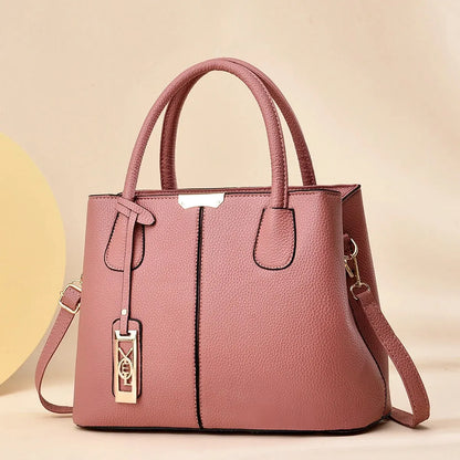 Designer Brand Leather Handbag
