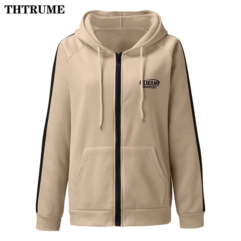 THTRUME Vintage Korean Hoodies