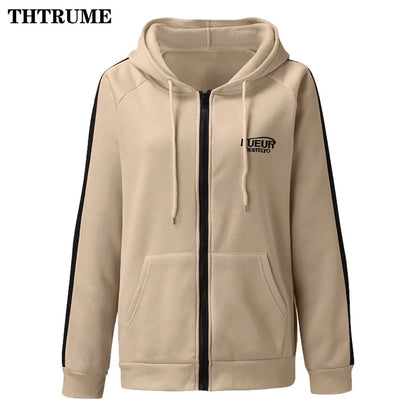 THTRUME Vintage Korean Hoodies