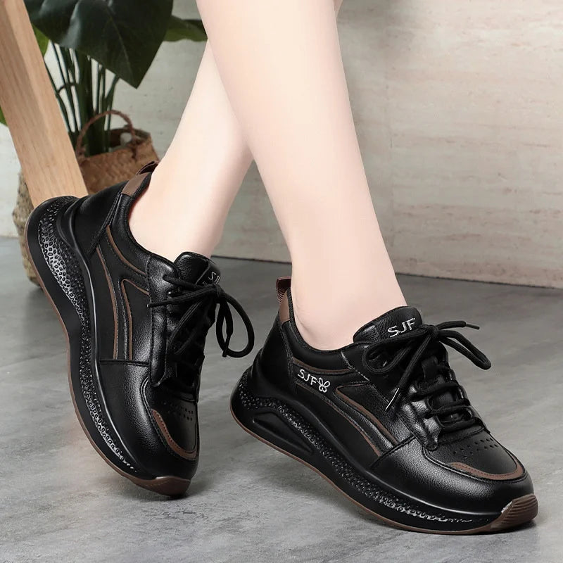 Thick-Soled Casual Sneakers