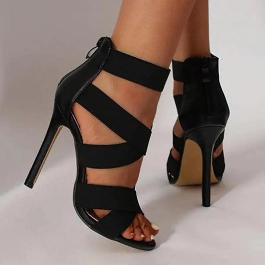 Sexy Open Toe Gladiator High Heel