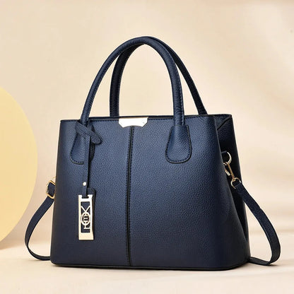 Designer Brand Leather Handbag