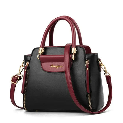 Stitching Striped Crossbody Bag