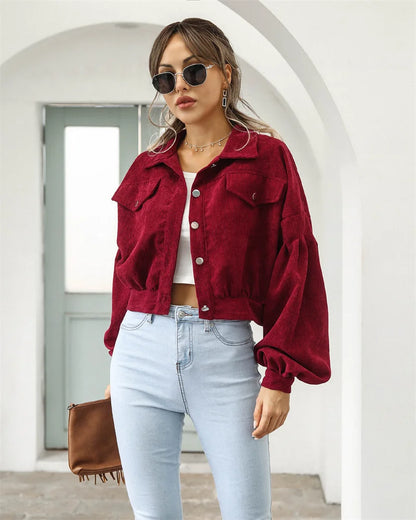 Corduroy Short Jacket