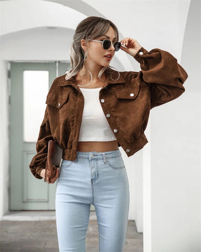 Corduroy Short Jacket