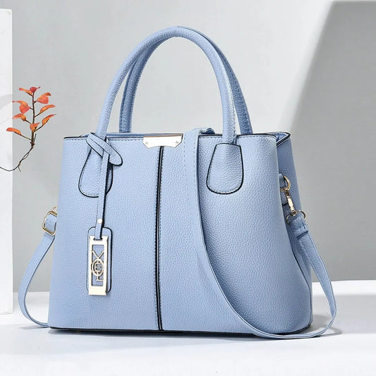 Designer Brand Leather Handbag