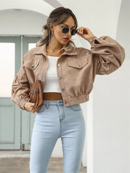 Corduroy Short Jacket