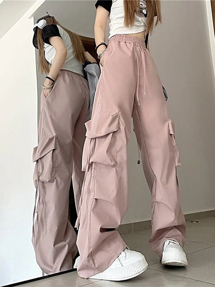 Zoki Harajuku Women Cargo Pants