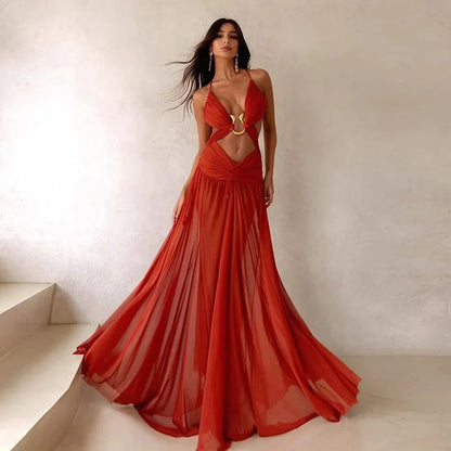 Sexy Hollow Out Party Dress
